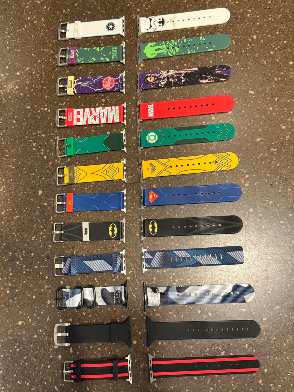 12 Apple Watch Bands.. Star Wars, DC, Marvel & More